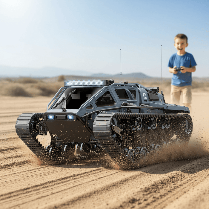 Ripsaw 1:16 Scale RC High Speed Tank Crawler with 2.4Ghz Remote Control Off - Road RC Tracked Military Vehicle with Dual Batteries for Kids and Adults - Monsta Online
