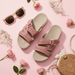 Women's Summer Walking Sandals – Adjustable Hook & Loop Strap - Monsta Online