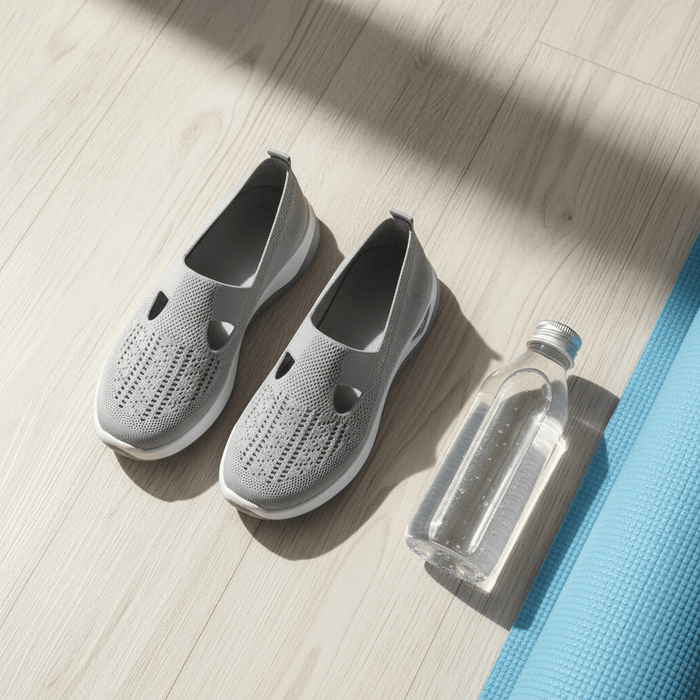 Women's Slip - On Mesh Sneakers – Cushioned Insole, Breathable & Flexible Fit - Monsta Online