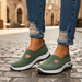 Women's Slip - On Mesh Sneakers – Cushioned Insole, Breathable & Flexible Fit - Monsta Online