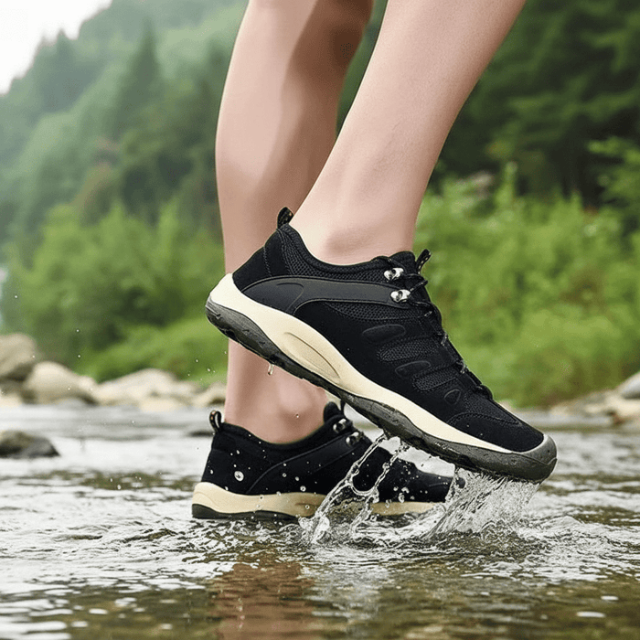 Men's Waterproof Hiking Shoes – All - Terrain Grip, Reinforced Toe Cap & Breathable Mesh - Monsta Online