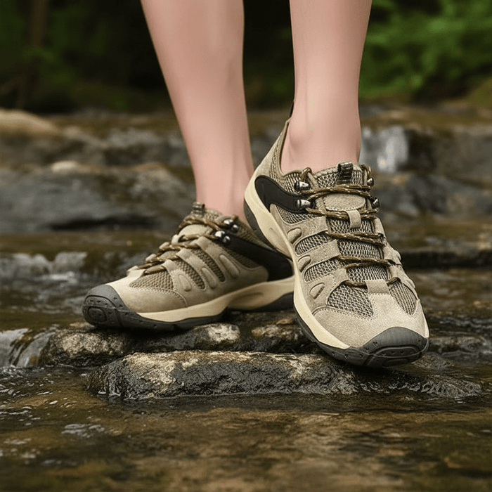 Men's Waterproof Hiking Shoes – All - Terrain Grip, Reinforced Toe Cap & Breathable Mesh - Monsta Online
