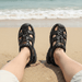 Men's Slip - On Summer Sandals – Elastic Band, Cushioned Sole & Textured Rubber Grip - Monsta Online