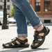 Men's Slip - On Summer Sandals – Elastic Band, Cushioned Sole & Textured Rubber Grip - Monsta Online
