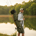Portable Fishing Gear Bag – Multi - Pocket Rod & Tackle Storage, Water - Resistant Oxford Cloth - Monsta Online