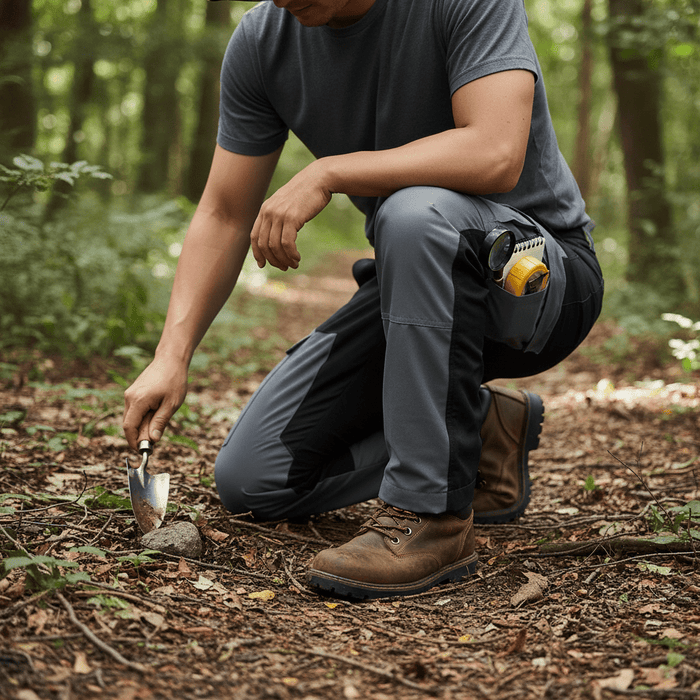 Men's Weatherproof Cargo Work Pants – Reinforced Stitching & Flexible Movement Cut - Monsta Online