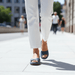 Women's Slip - On Open Toe Sandals – Cushioned Footbed & Textured Non - Slip Sole - Monsta Online