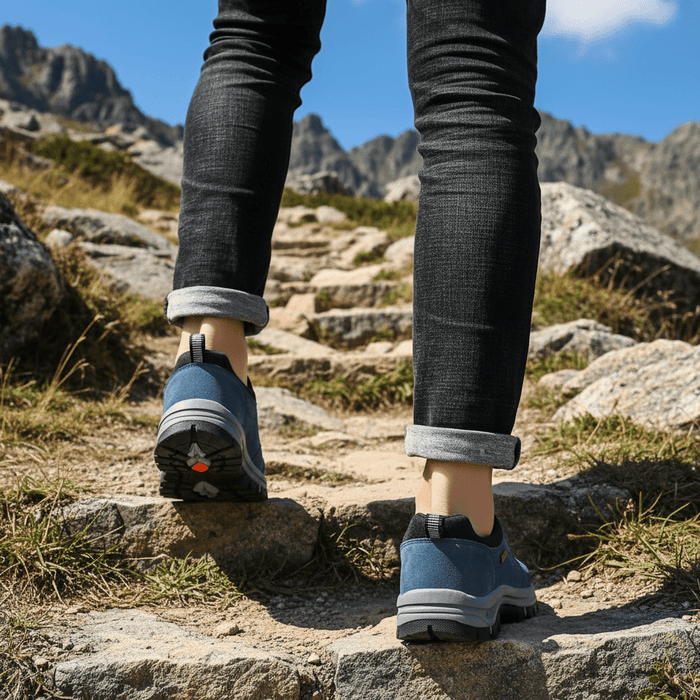 Unisex Orthopedic Hiking Shoes – Arch Support, Non - Slip Rubber Sole & Pain Relief - Monsta Online