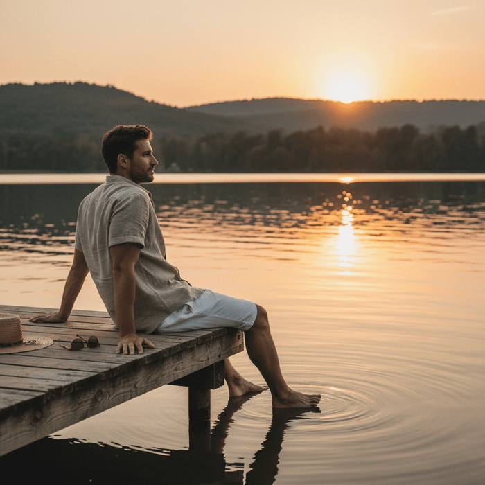 Lauro Linen Shirt – Men's Breathable Short Sleeve Summer Shirt - Monsta Online