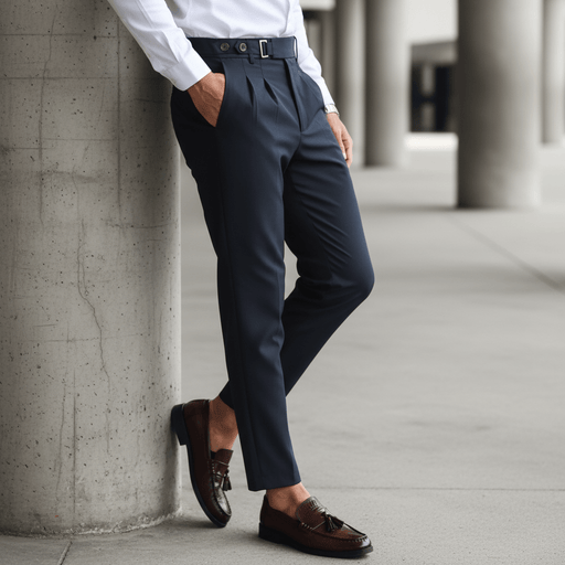 Hawthorne Classic Trousers – Men's Slim Tailored Dress Pants - Monsta Online
