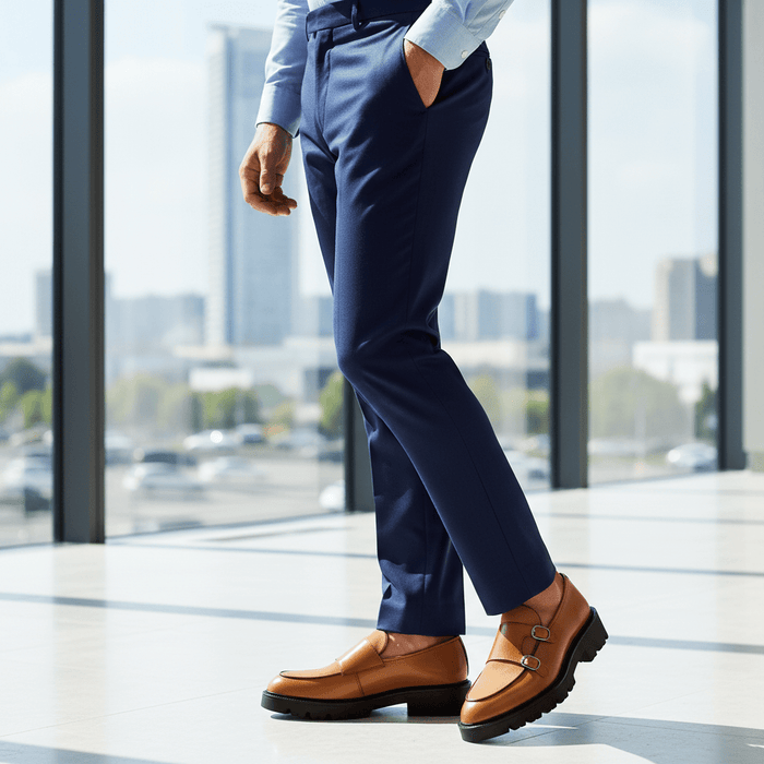 Valemont Monk Strap Loafers – Men's Leather & Suede Double Monk Strap Shoes - Monsta Online