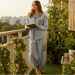 Sara Pajama Set – Women's Soft Cotton Blend Elegant Sleepwear Set - Monsta Online