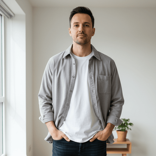 Cordy Corduroy Shirt – Men's Long Sleeve Retro Shirt - Monsta Online