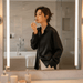 Laura Silk - Blend Shirt – Women's Luxurious Long Sleeve Silky Blouse - Monsta Online