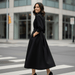 Jevonna Cotton Shirt Dress – Women's Tailored Button - Front Shirt Dress - Monsta Online
