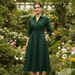 Jevonna Cotton Shirt Dress – Women's Tailored Button - Front Shirt Dress - Monsta Online