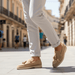 Yorkton Suede Loafers – Men's Slip - On Moc - Toe Suede Loafers - Monsta Online