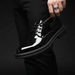Noel Leather Dress Shoes – Men's Classic Lace - Up Genuine Leather Dress Shoes - Monsta Online