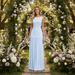 Eline Pleated Maxi Dress – Women's Elegant Sleeveless Floor - Length Formal Dress - Monsta Online