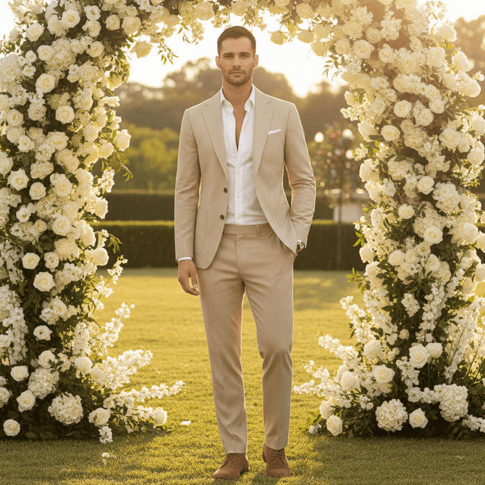 Theo Suit Set – Men's Tailored Two - Piece Blazer & Trousers Suit - Monsta Online