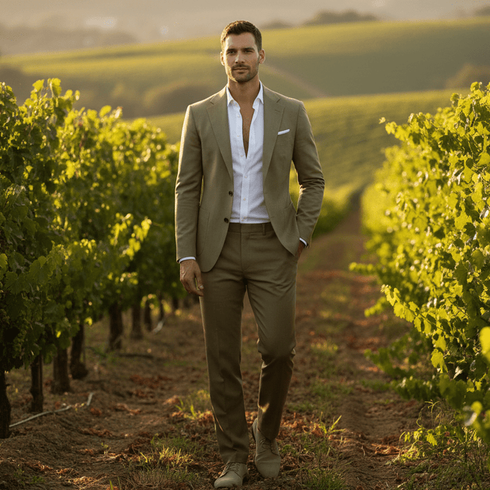 Theo Suit Set – Men's Tailored Two - Piece Blazer & Trousers Suit - Monsta Online