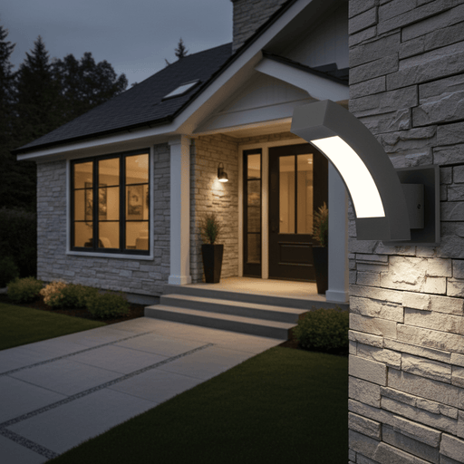 Modern LED Outdoor Wall Sconce - Waterproof Aluminum Porch Light for Patios and Hallways - Monsta Online