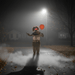 5.7ft Sound - Activated Animatronic Clown with Balloon – Creepy Talking with Red Eyes and Shaking Head - Monsta Online