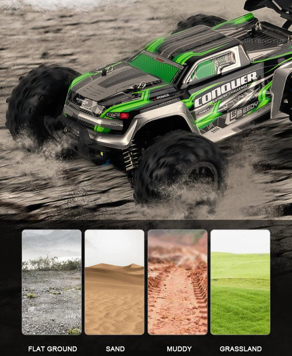 Conquer: 50KM/H Radio Controlled RC Racing Car - Monster Truck For Kids and Adults - Monsta Online