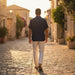 Amalfi Linen Set – Men's 100% Linen Shirt & Drawstring Pants Co - Ord Set - Monsta Online