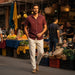 Amalfi Linen Set – Men's 100% Linen Shirt & Drawstring Pants Co - Ord Set - Monsta Online