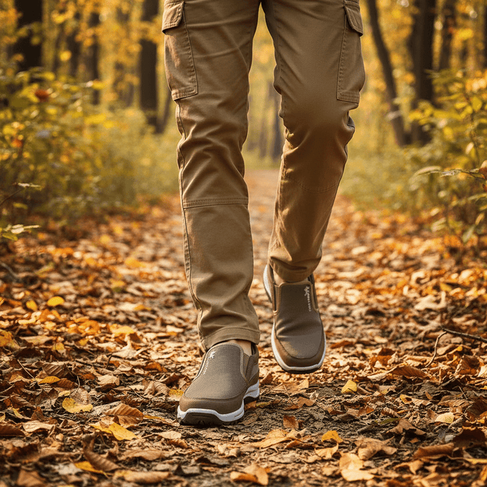 Men's Orthopedic Waterproof Shoes – Wide Toe Box, Arch Support & All - Day Comfort - Monsta Online