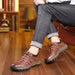 Premium Men's Orthopedic Leather Shoes for Ultimate Comfort - Monsta Online