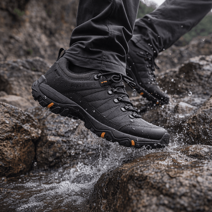 HIKEUP Men's Hiking Shoes – Non - Slip Breathable Wear - Resistant Outdoor Trail Shoes - Monsta Online