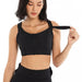 Women's High Impact Sports Bra – Front Zip, Adjustable Straps & Compression Support - Monsta Online