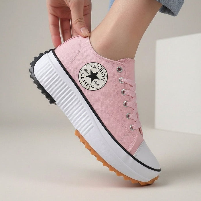 Stylish Women's Platform Sneakers - Trendy, Comfortable Footwear for All Ages - Monsta Online