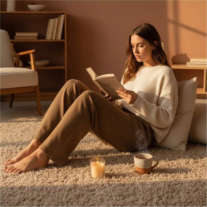 Viola Joggers – Women's Relaxed Wide - Leg Cotton Blend Joggers - Monsta Online