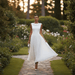 Vivienne Draped Pleated Midi Dress – Women's Sleeveless Fitted Wedding Guest Dress - Monsta Online