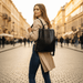 Women's Vintage Leather Anti - Theft Backpack – Stylish, Secure & Convertible - Monsta Online