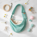 Mesh Crossbody Dog Carrier Sling – Padded Strap, Safety Clip & Hands - Free Design - Monsta Online