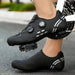 Men's Lightweight Cycling Shoes – Breathable Bike Footwear with Micro - Adjust Buckle - Monsta Online