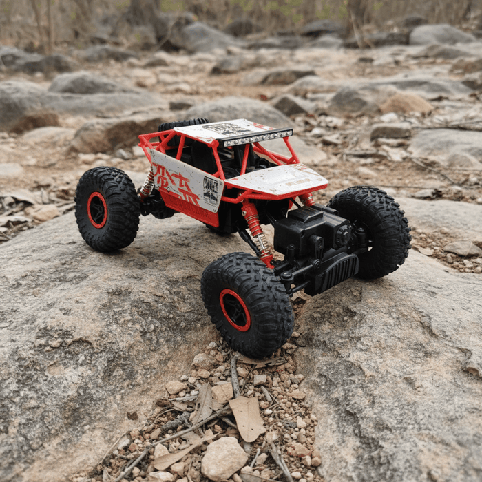 1:18 Scale 4WD RC Crawler Monster Truck — Durable Remote Control Car for Kids - Monsta Online