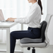 Ergonomic Seat Cushion with Lumbar Support – Memory Foam Posture Cushion for Office, Car & Travel - Monsta Online