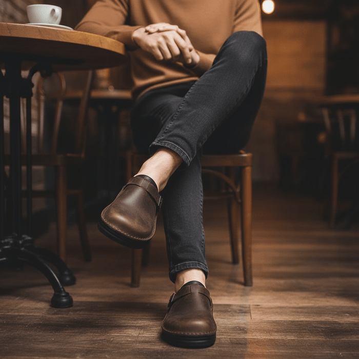 Men's Stylish Slip - On Mules – Lightweight, Durable & Versatile for Indoor & Outdoor Wear - Monsta Online