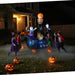 7FT Halloween Inflatable Pirate Ship with Skeletons and LED Lights - Monsta Online