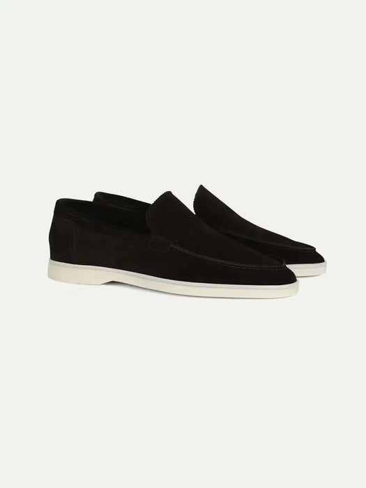 Men's Luxury Suede Yacht Loafers – Handcrafted Slip - On Boat Shoes for Every Occasion - Monsta Online