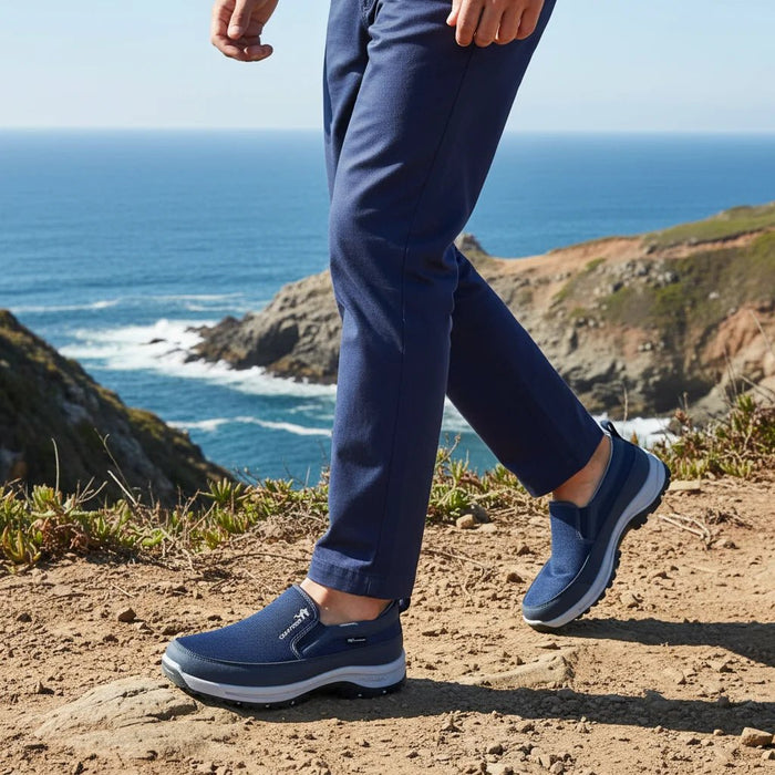 Men's Orthopedic Waterproof Shoes – Wide Toe Box, Arch Support & All - Day Comfort - Monsta Online