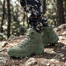 PHERON Tactical Combat Boots – Men's Breathable Leather Lace - Up Hiking Boots - Monsta Online