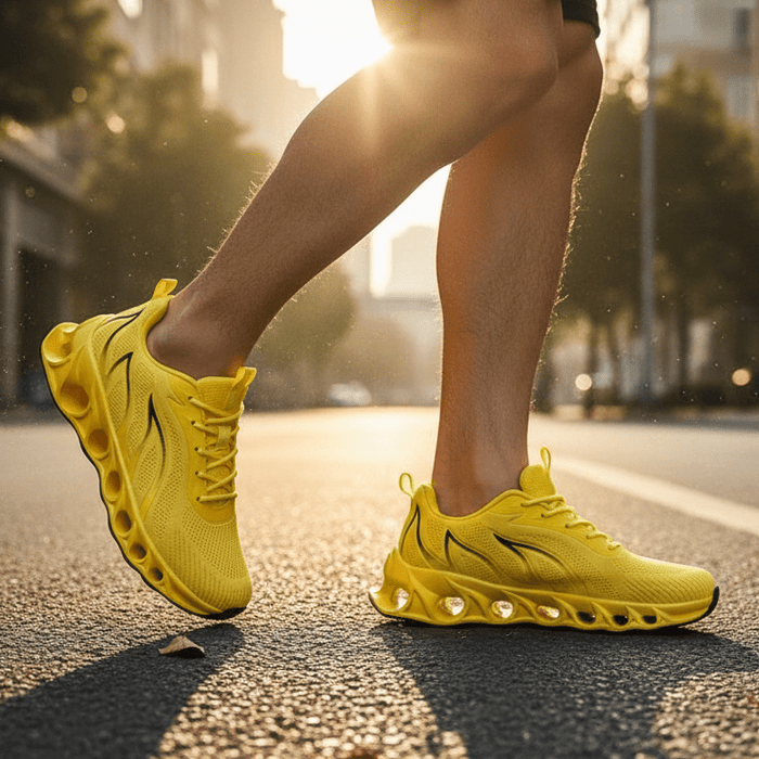 Men's Orthopedic Walking & Running Shoes – Arch Support, Cushioned & Non - Slip - Monsta Online
