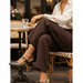 Women's Pointed Toe Sandals – Elegant Medium Thick Heel with Adjustable Strap - Monsta Online