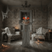 6ft Tall Animated Halloween Clown - Moving Head Arms with Glowing Eyes and Creepy Laughs - Monsta Online